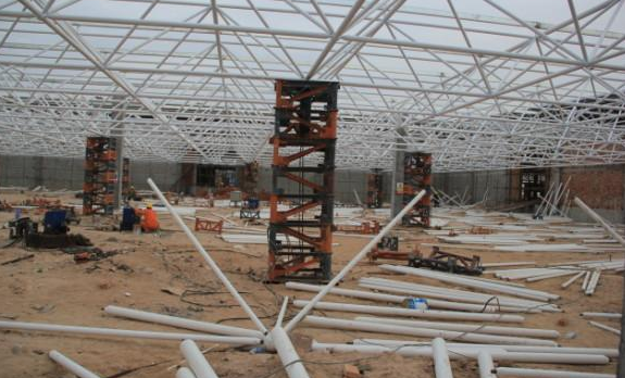 兴安盟盘点钢结构网架装配的步履和相关关注变乱