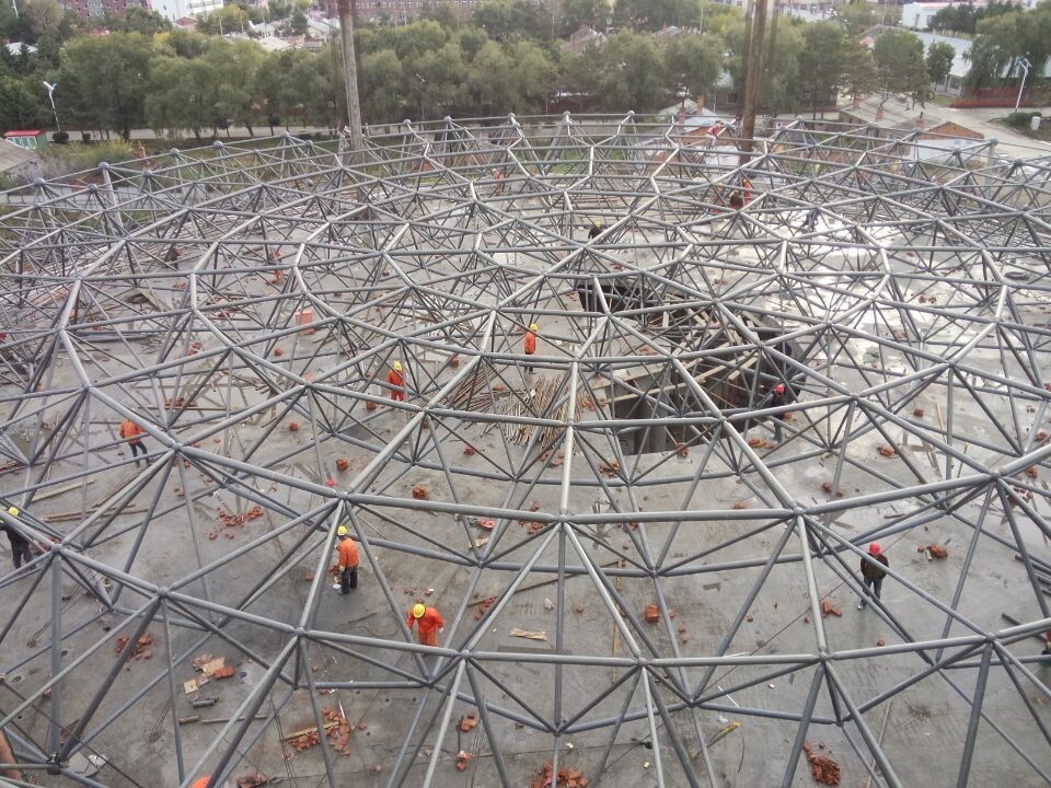 兴安盟全民健身中心网架