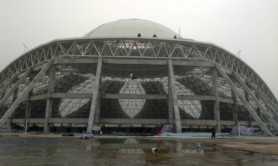 兴安盟温泉馆网架工程